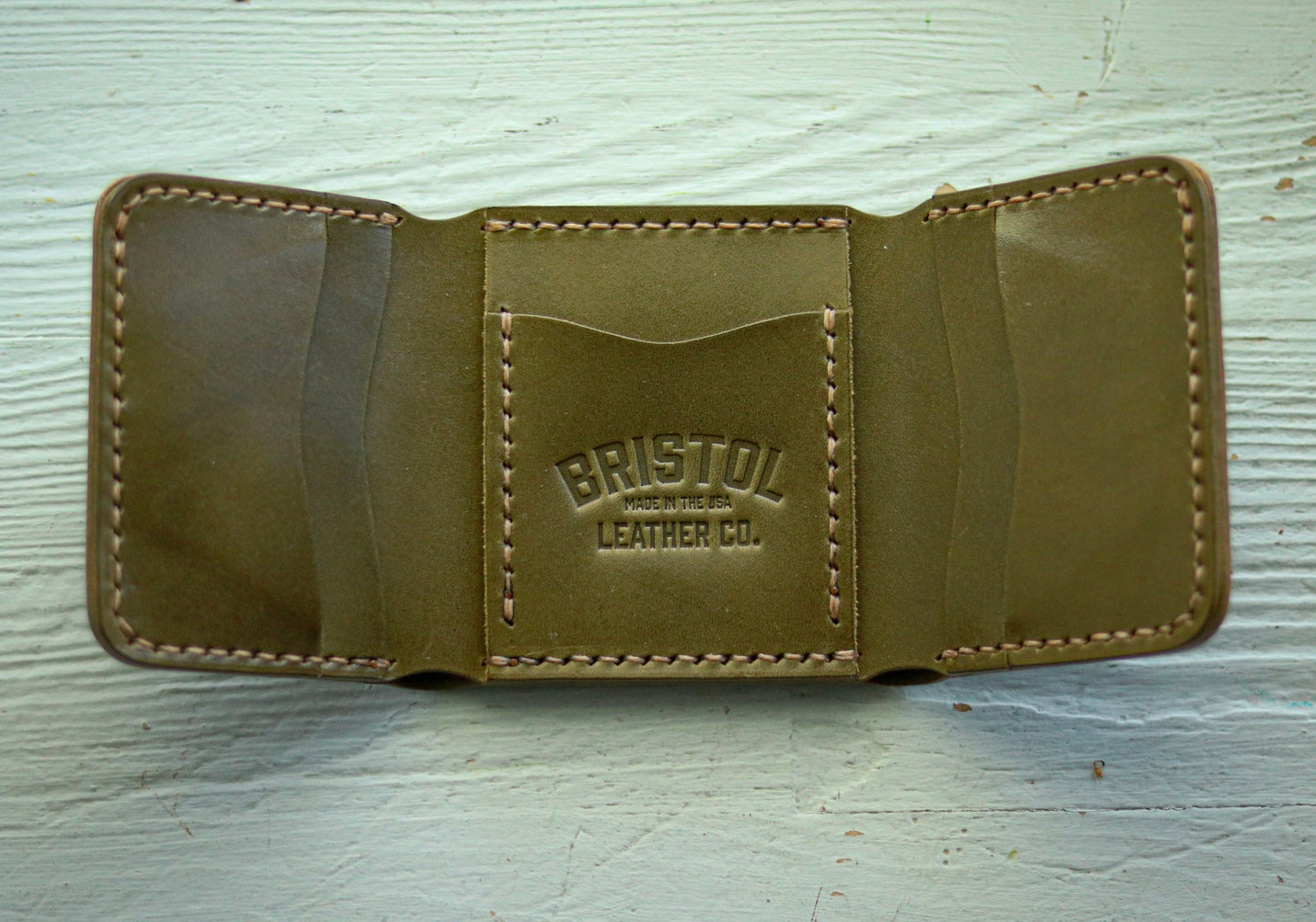 Olive Tri-fold Wallet
