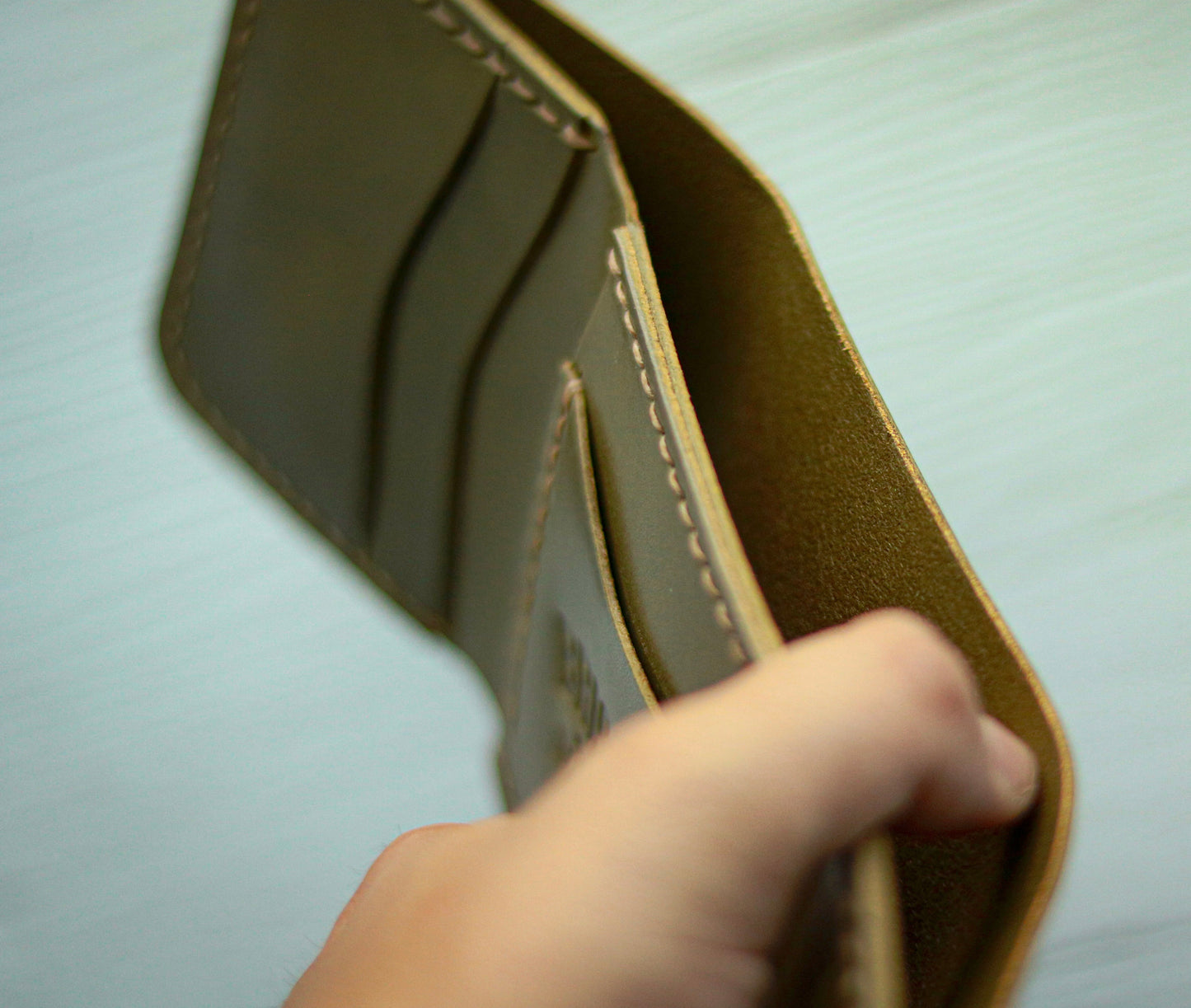 Olive Tri-fold Wallet